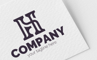 Elegant Letter H Logo Template