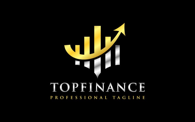 Luxurious Top Business Financial Logo Design Logo Template