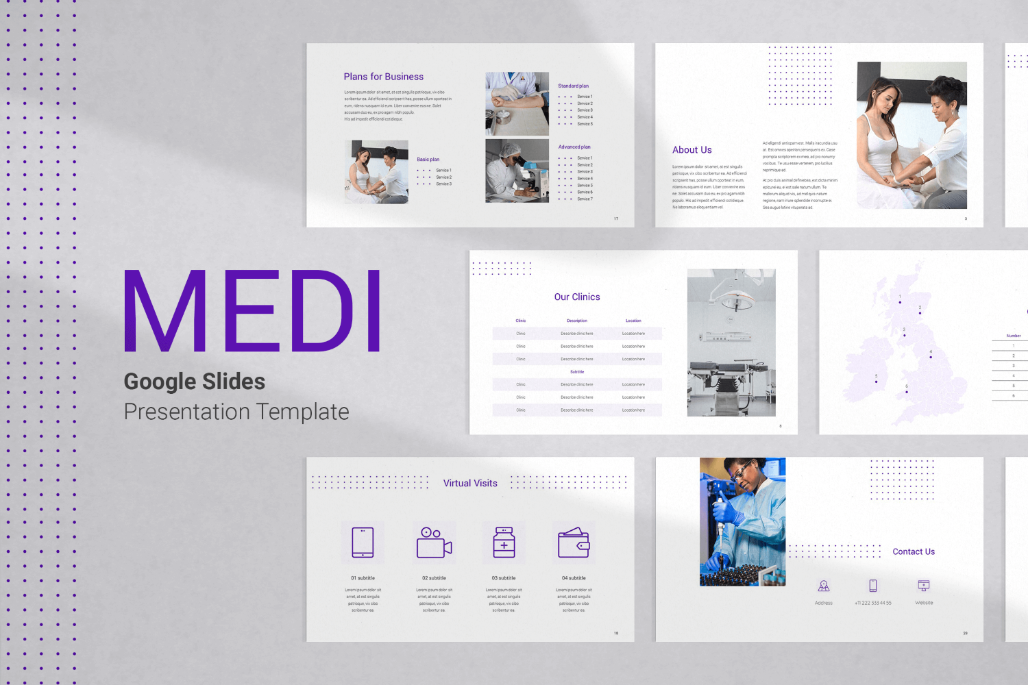 Health Insurance Presentation Template Google Slides