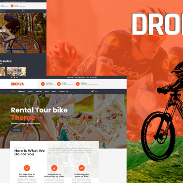 Biking Shop WordPress Themes 110971