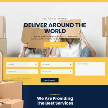 Logistic Logistics WordPress Themes 110976