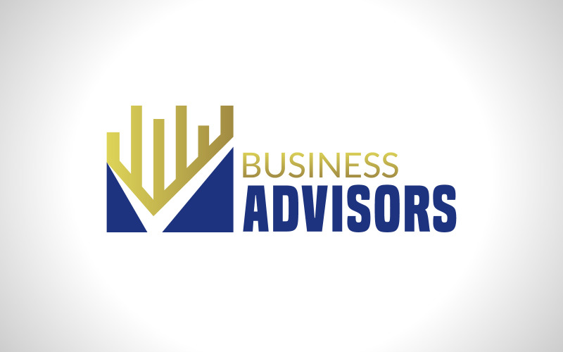 Financial Business Advisors Logo Design Logo Template