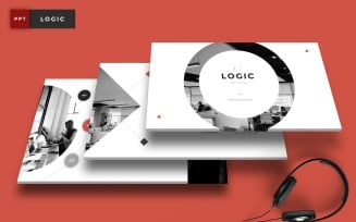 Logic - Pitch Deck PowerPoint template