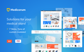 Medicorum - Medical Store WooCommerce Theme