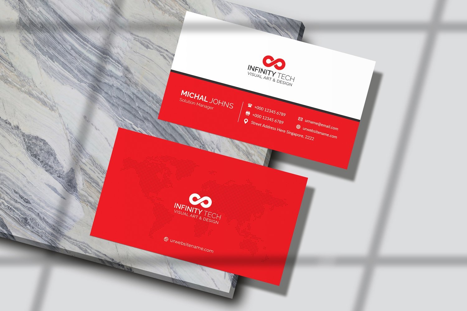 Template #111001 Business Card Webdesign Template - Logo template Preview