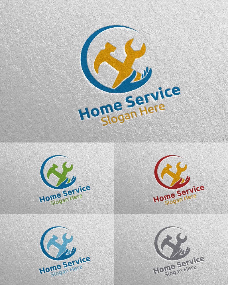 Template #111050 Air Conditioning Webdesign Template - Logo template Preview