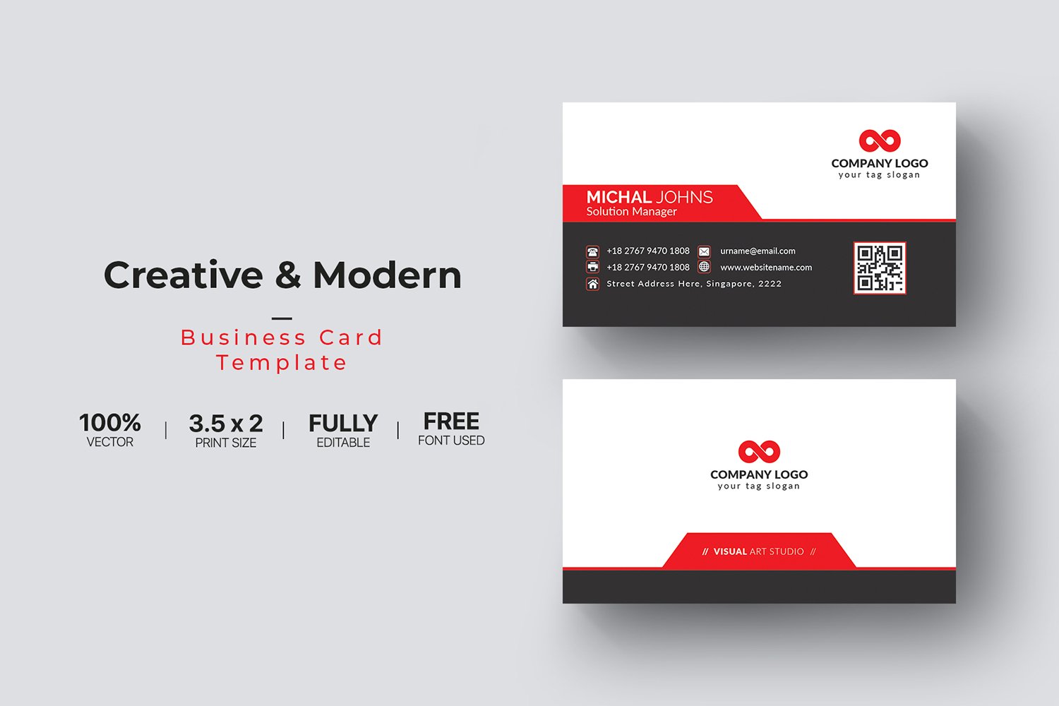 Template #111063 Card Template Webdesign Template - Logo template Preview
