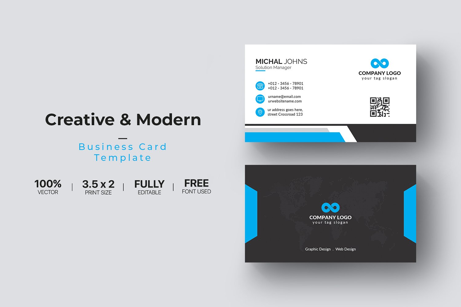 Kit Graphique #111064 Business Card Divers Modles Web - Logo template Preview