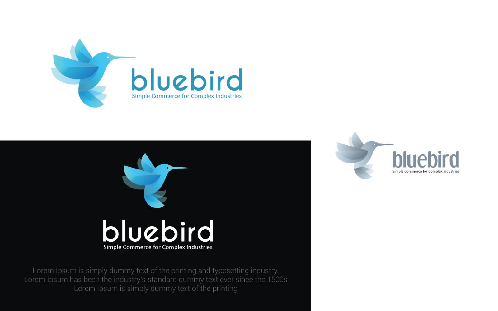 Template #111071 Bird Logo Webdesign Template - Logo template Preview