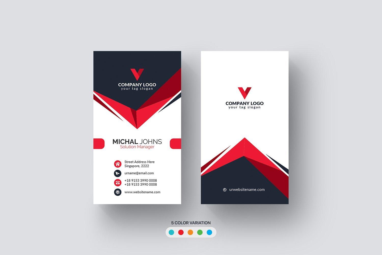 Kit Graphique #111091 Business Card Divers Modles Web - Logo template Preview