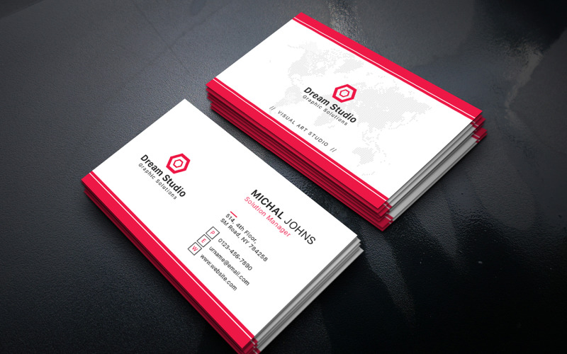 Elegant business card - Corporate Identity Template
