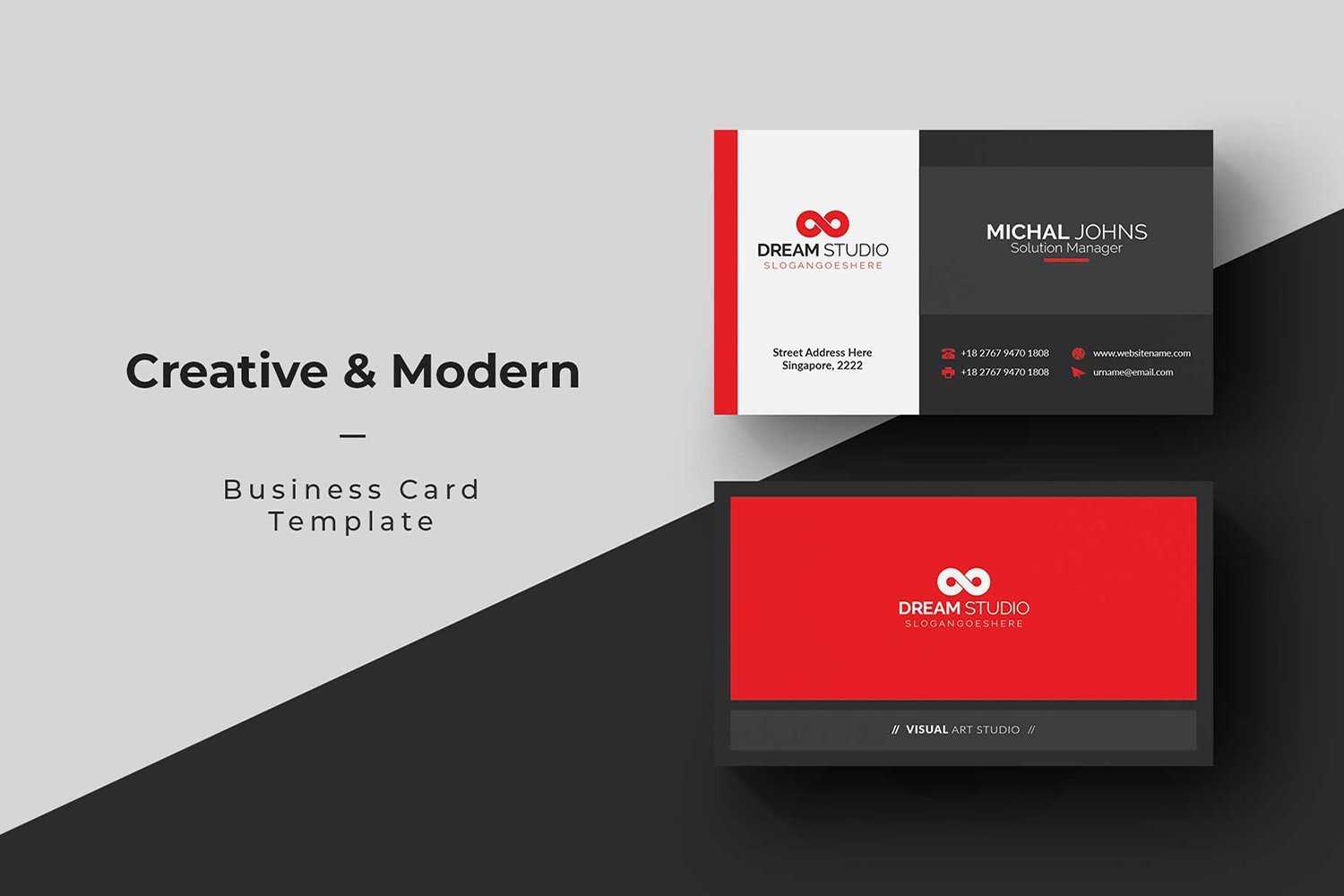Template #111123 Card Template Webdesign Template - Logo template Preview