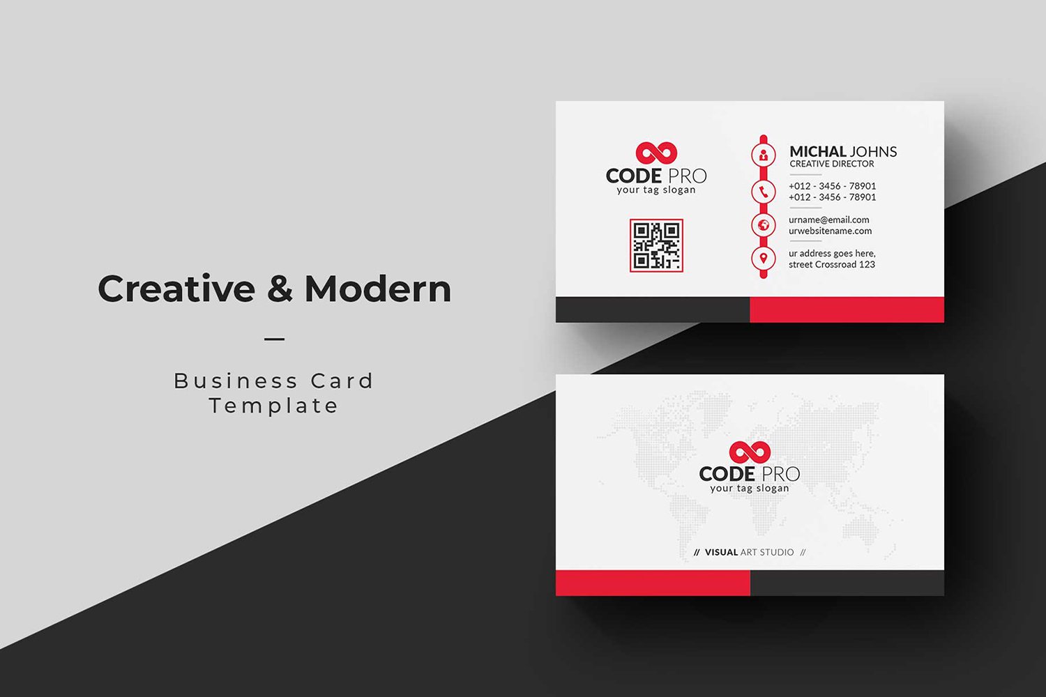 Template #111131 Card Template Webdesign Template - Logo template Preview