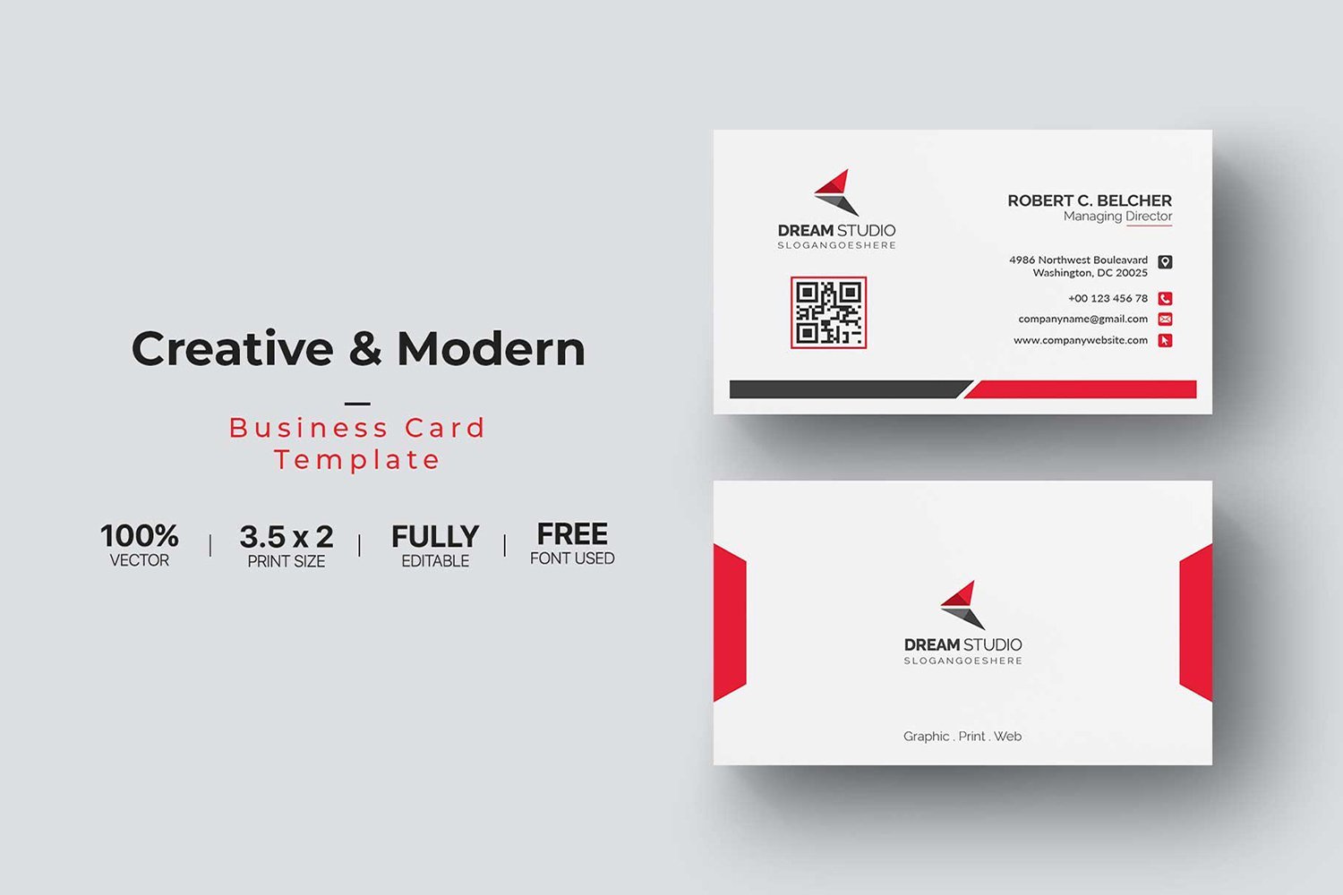 Template #111133 Card Template Webdesign Template - Logo template Preview