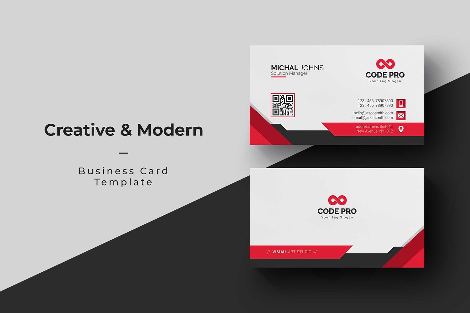 Template #111177 Card Template Webdesign Template - Logo template Preview