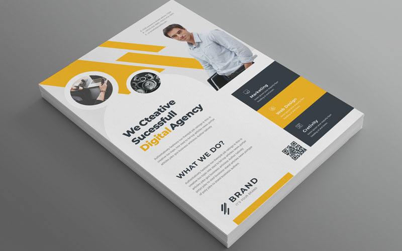 Brand - Business Flyer Vol_ 100 - Corporate Identity Template