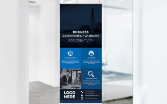 Multipurpose Roll-up Banner - Corporate Identity Template
