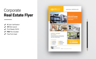 Real Estate 02 Flyer - Corporate Identity Template
