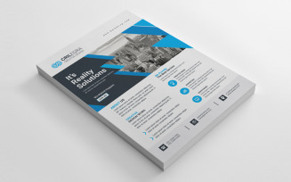 Reality 11 Business Flyer - Corporate Identity Template