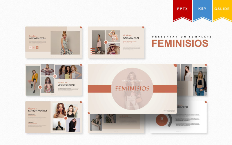 Feminisios | PowerPoint template PowerPoint Template