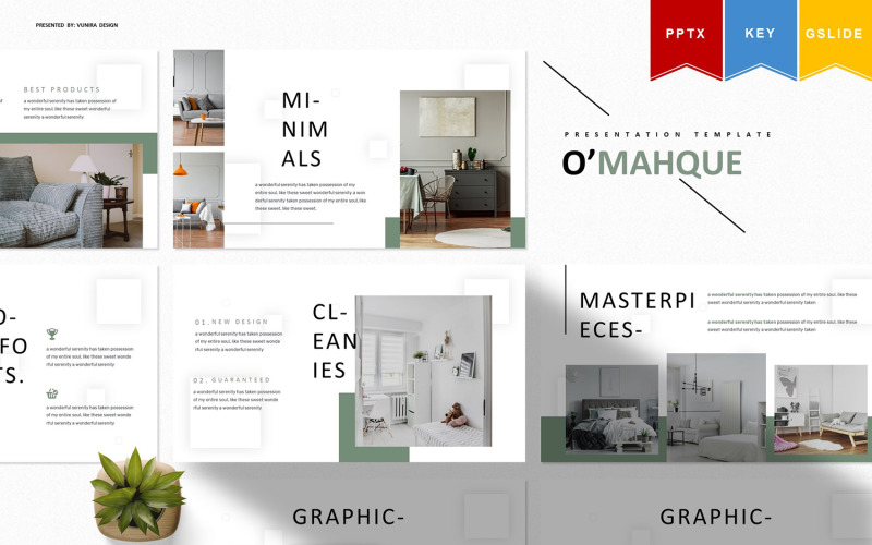 O'mahque | PowerPoint template PowerPoint Template