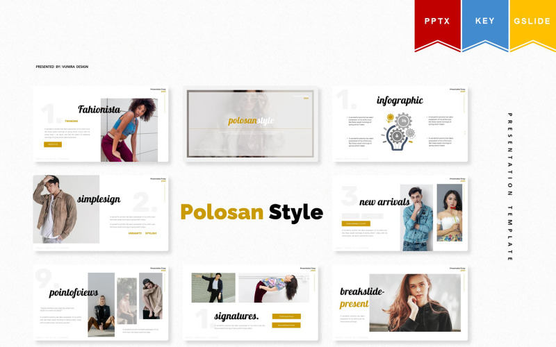 Polosan Style | PowerPoint template PowerPoint Template