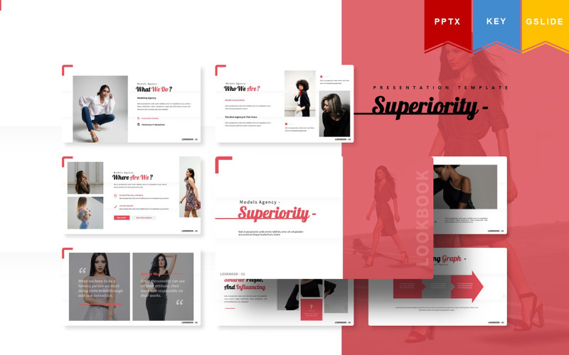 Superioty | PowerPoint template PowerPoint Template