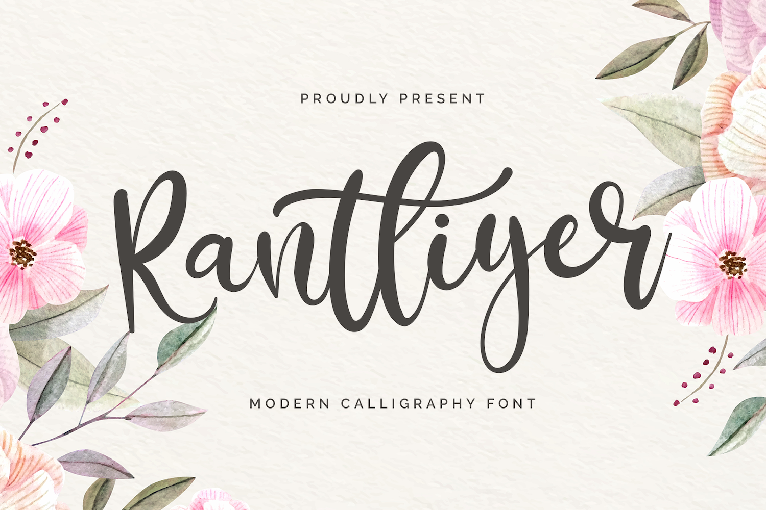 Rantliyer - Modern Calligraphy Font