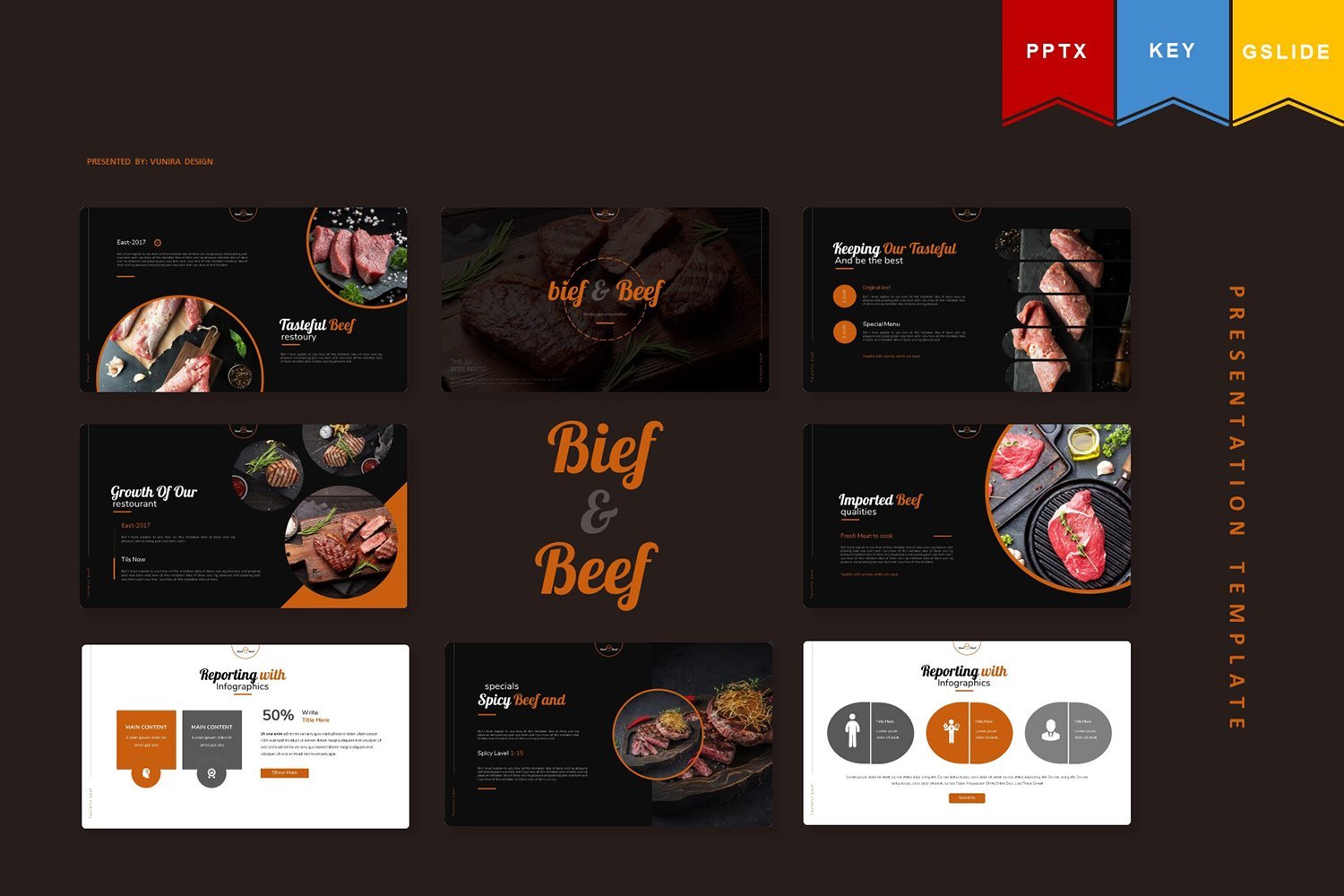 Template #111579 Beef Food Webdesign Template - Logo template Preview