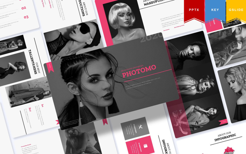 Agust Photomo | PowerPoint template PowerPoint Template
