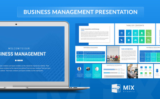 Business Management Presentation PowerPoint template