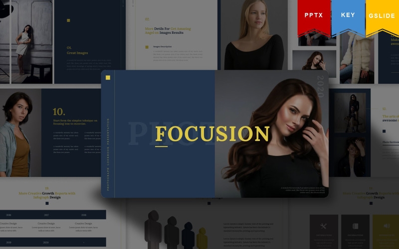 Focusion | PowerPoint template PowerPoint Template