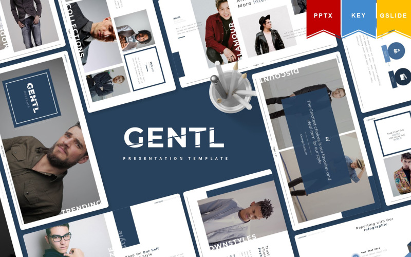 Gentl | PowerPoint template PowerPoint Template