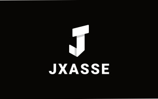 Letter J Flat Style - JXASSE Logo Template
