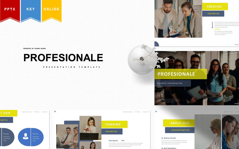 Profesionale | PowerPoint template PowerPoint Template