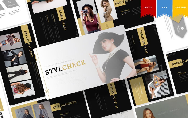 Stylcheck | PowerPoint template PowerPoint Template
