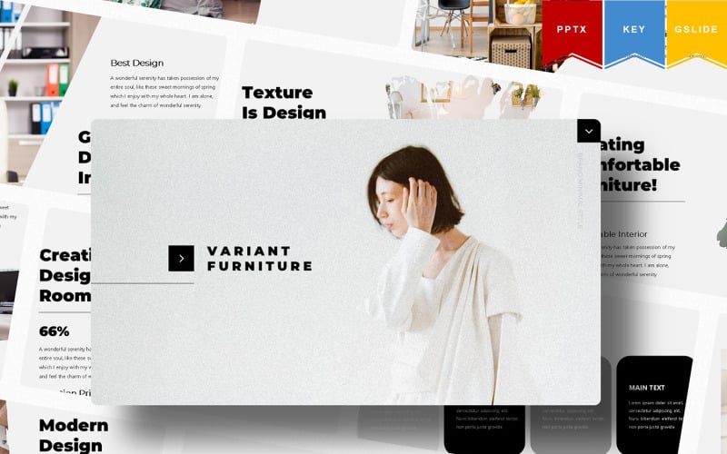 Variant Furniture | PowerPoint template PowerPoint Template