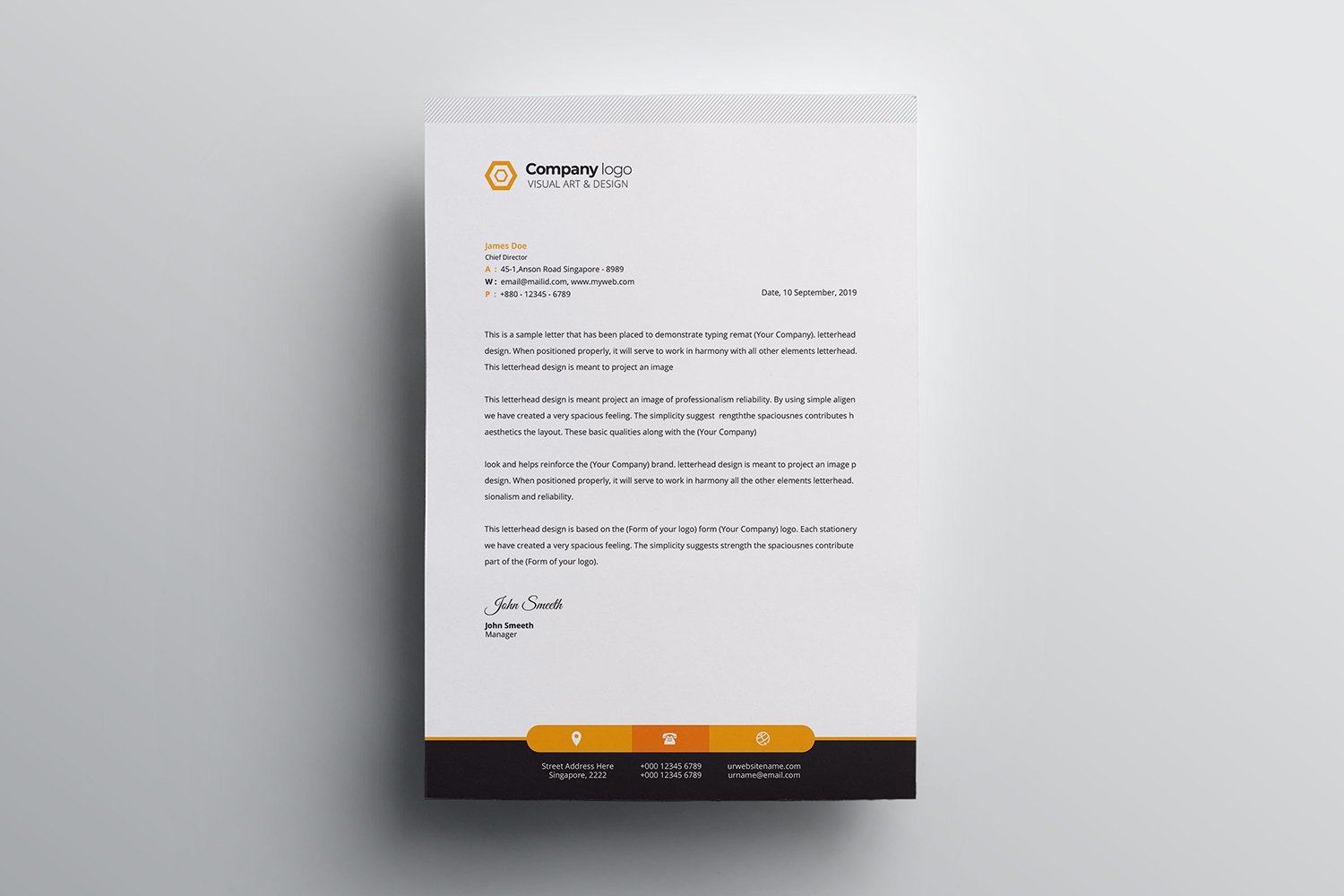 Kit Graphique #111655 Letter Entreprise Divers Modles Web - Logo template Preview