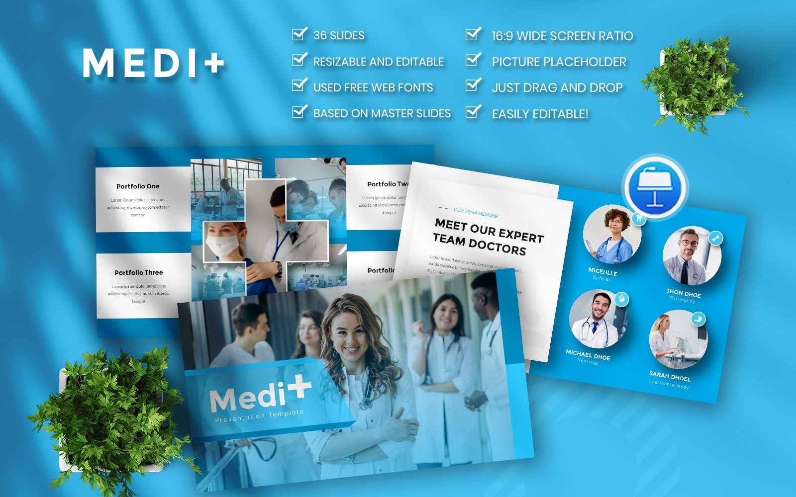 Kit Graphique #111733 Medical Presentation Divers Modles Web - Logo template Preview