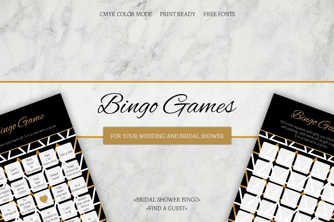 Kit Graphique #111754 Bingo Carte Web Design - Logo template Preview