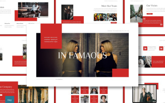 In Famous - Keynote template