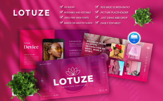 Lotuze - Creative Business - Keynote template
