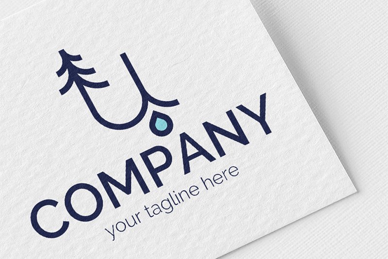 Template #111864 Uletter Lwoodstreefirenvironmentwaterraindropunderground Webdesign Template - Logo template Preview