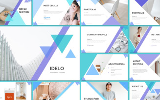 Idelo PowerPoint template