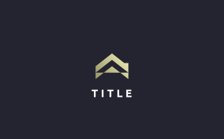 A Roof Logo Template