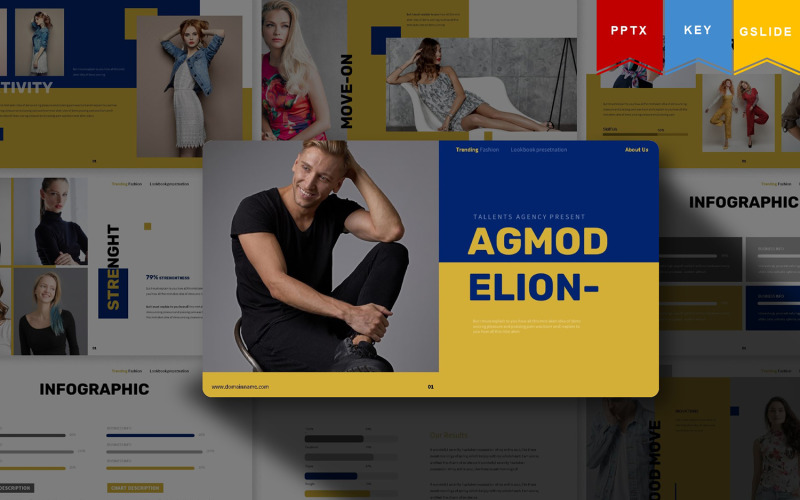 Agmodelion | PowerPoint template PowerPoint Template