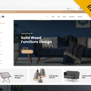 Furniture Wood WooCommerce Themes 112013