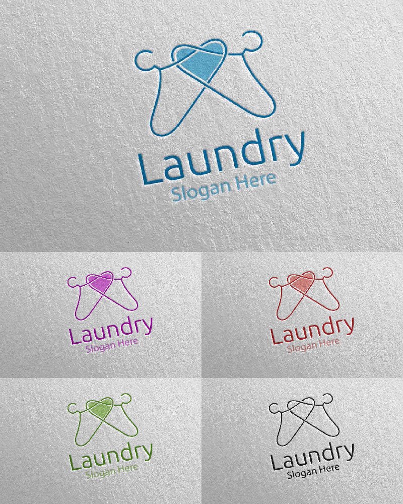 Kit Graphique #112036 Laundry Hangers Divers Modles Web - Logo template Preview