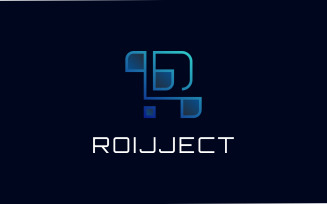 Letter R Futuristic - ROIJJECT Logo Template