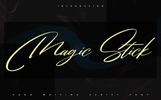 Magic Stick | Handwriting Cursive Font